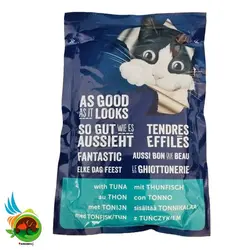 پوچ گربه بالغ فلیکس با طعم ماهی تن Felix with tuna وزن 85 گرم