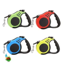 قلاده 5 متری Pet retractable leash مخصوص سگ و گربه همه نژادها تا وزن 15 کیلو گرم