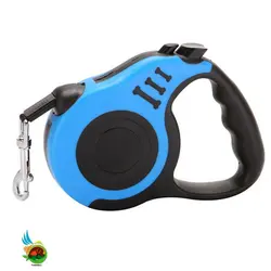 قلاده 5 متری Pet retractable leash مخصوص سگ و گربه همه نژادها تا وزن 15 کیلو گرم