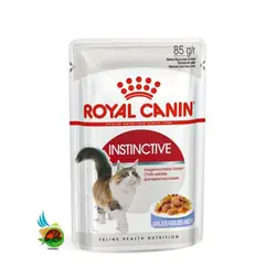 پوچ گربه اینستینکتیو رویال کنین Royal canin instinctive jelly وزن 85 گرم