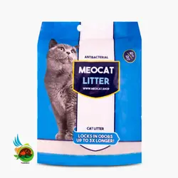 خاک گربه گرانول سوپرکلامپ ساده میوکت meocat litter وزن 10 کیلوگرم