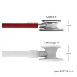 گوشی پزشکی لیتمن کلاسیک۳ زرشکی ۵۶۲۷