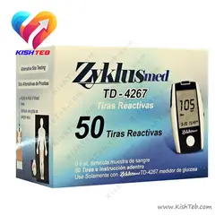 نوار تست قند خون زیکلاس مد TD-4267