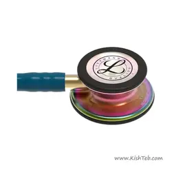 گوشی پزشکی لیتمن کلاسیک۳ آبی کاربنی رنگین کمانی ۵۸۰۷