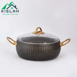 سرویس قابلمه خمره ای ۱۰ پارچه سلین Eviz رنگ مشکی | کیسلان