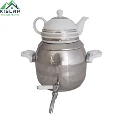 کتری قوری استیل6لیتری falez مدل1527 | کیسلان