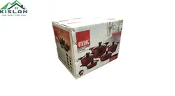 قابلمه 10 پارچه وایکینگ نیوگرانیت صورتی | کیسلان