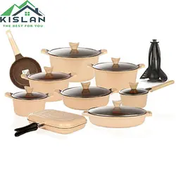 سرویس قابلمه 30 پارچه کرم اوشن کاندید | کیسلان