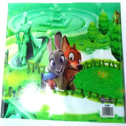 پوشه دکمه دار فانتزی نگین سایز A4