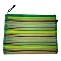 پوشه زیب دار  توری سایز A4