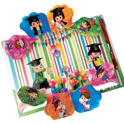 لوح پایان نامه پیش دبستانی سه بعدی کد 79