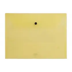 پوشه دکمه دار شفاف پاپکو سایز A4