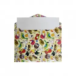 پوشه دکمه دار طرحدار پاپکو کد 114