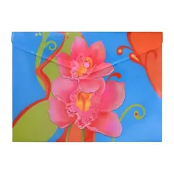 پوشه دکمه دار طرحدار پاپکو کد 114