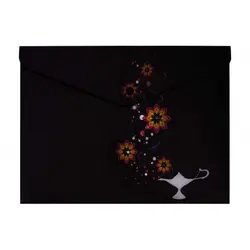 پوشه دکمه دار طرحدار پاپکو کد 114