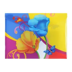 پوشه دکمه دار طرحدار پاپکو کد 114