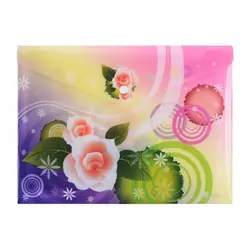 پوشه دکمه دار طرحدار پاپکو کد 114