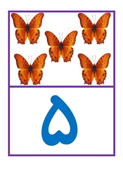 کارت اعداد 1