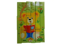 جنگا پازلی چوبی 3کاره