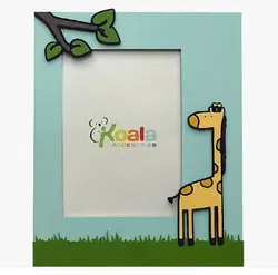 قاب عکس چوبی کودکانه طرح زرافه koala accessories