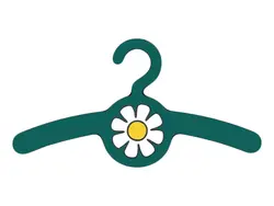 چوب لباسی کودکانه طرح گل koala accessories