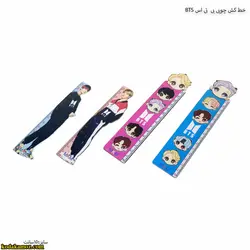 خط کش چوبی بی تی اس BTS