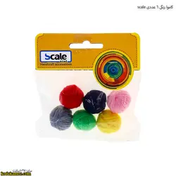کاموا رنگی 6 عددی scale