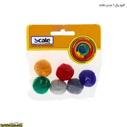 کاموا رنگی 6 عددی scale