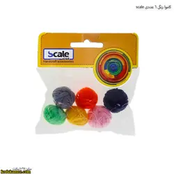 کاموا رنگی 6 عددی scale