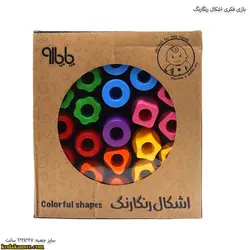 بازی فکری اشکال رنگارنگ 