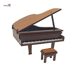 پیانو رویال ساز دکوری  چوبی  Royal wooden piano decorative instrument