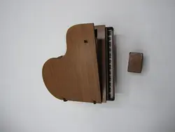 پیانو رویال ساز دکوری  چوبی  Royal wooden piano decorative instrument