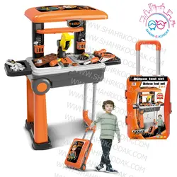 #۱۳۹۲# چمدان ابزار ۲ در ۱ - deluxe tool set - xiong cheng  00۸922a