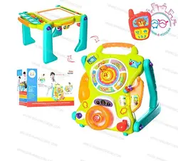 2107 واکر و ميز دو کاره -  Three in One Baby Sit to Stand Walker