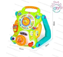 2107 واکر و ميز دو کاره -  Three in One Baby Sit to Stand Walker