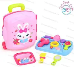 3109 ست چمدان آرايشي هولي تويز - Princess Suitcase