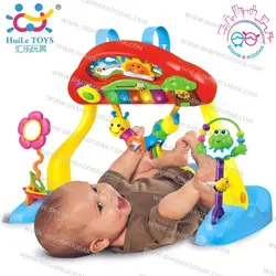 آويز بازي چند کاره خورشيد با پيانو هولي تويز 786 - Huile Toys Intelligent Multi Fanctional Fitness Piano