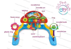 آويز بازي چند کاره خورشيد با پيانو هولي تويز 786 - Huile Toys Intelligent Multi Fanctional Fitness Piano