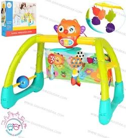 آویز بازی 5 در 1 جغد هولی تویز 2105 - Huile Toys 5 in 1 Play Gym