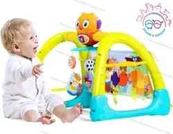 آویز بازی 5 در 1 جغد هولی تویز 2105 - Huile Toys 5 in 1 Play Gym