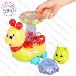 حلقه هوش حلزون هولي تويز 576 - Huile Toys Stacking &amp; Flashing Snail