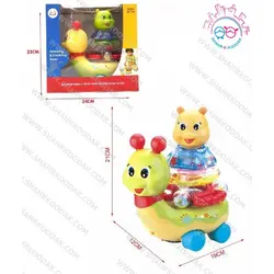 حلقه هوش حلزون هولي تويز 576 - Huile Toys Stacking &amp; Flashing Snail