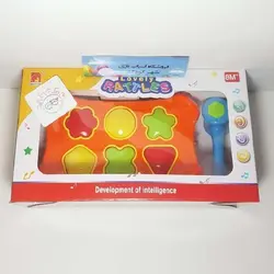 #۱۰۹۸# جایگذاری اشکال با چکش - وارداتی گلدونه - lovely rattles