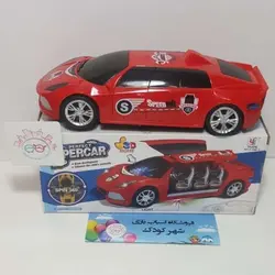 #۱۲۰۲# ماشین ۶درب باز شو - رنگ قرمز - yj3883  - perfect super car - yijun