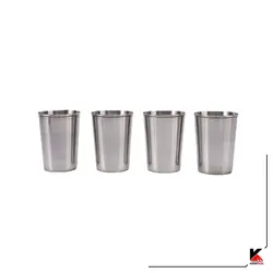 ست لیوان استیل کاور چرمی