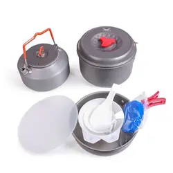 ست ظروف کوهنوردی و کمپینگ دو نفره اسنوهاک مدل Snow Hawk BL200 C11A