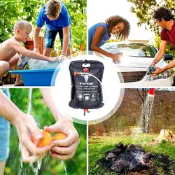 کمپ شاور کوهنوردی دما سنج دار پکینیو 20 لیتر