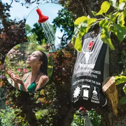 کمپ شاور کوهنوردی دما سنج دار پکینیو 20 لیتر