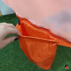 تخت آویز (ننو) شمعی دو نفره پشه بنددار اتومات