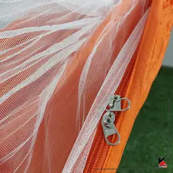 تخت آویز (ننو) شمعی دو نفره پشه بنددار اتومات